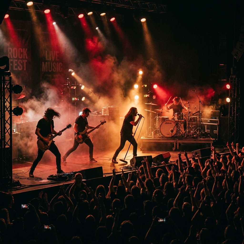SMVT Rock Concert Backdrop